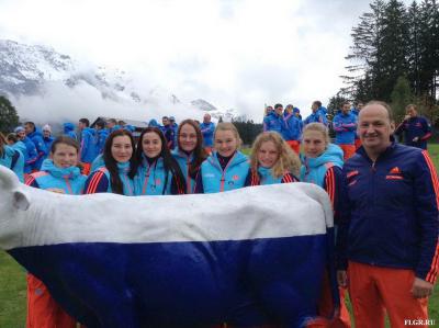 Наталья Матвеева с товарищами по сборной России нашла снег в итальянских Альпах